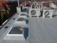 Nová střecha - PVC krytina Alkorplan