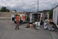 Nátěr betonárny Cemex Lovosice