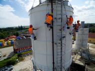 Antikorozní nátěr betonárny - Cemex Mladá Boleslav